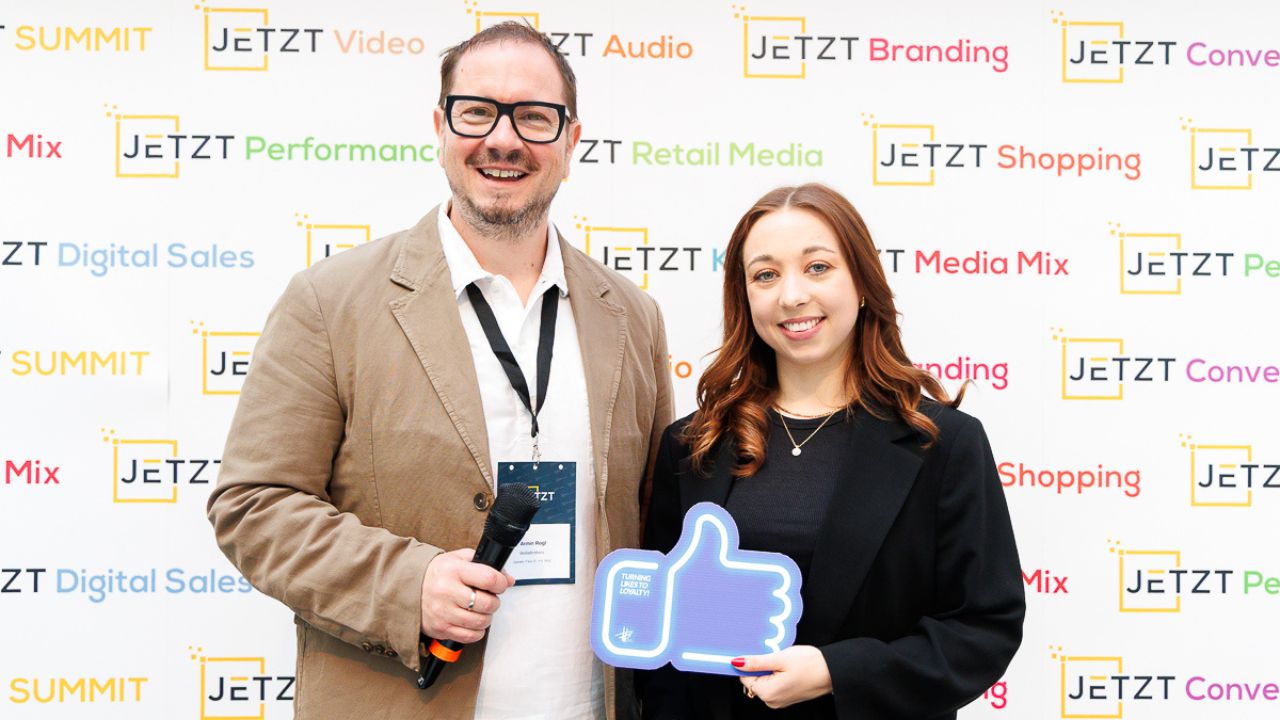 Josi und Armin Rogl von MediaBrothers beim JETZT Summit